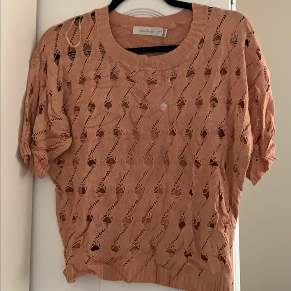 2/$25 Costa Blanca 3/4 Sleeve Sweater